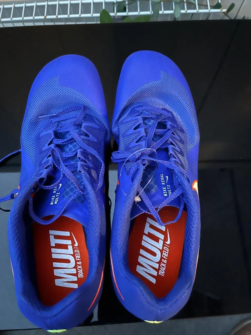 Nike Zoom Rival Multi Track Field Spikes Racer Blue Size 12 Men's NWOB